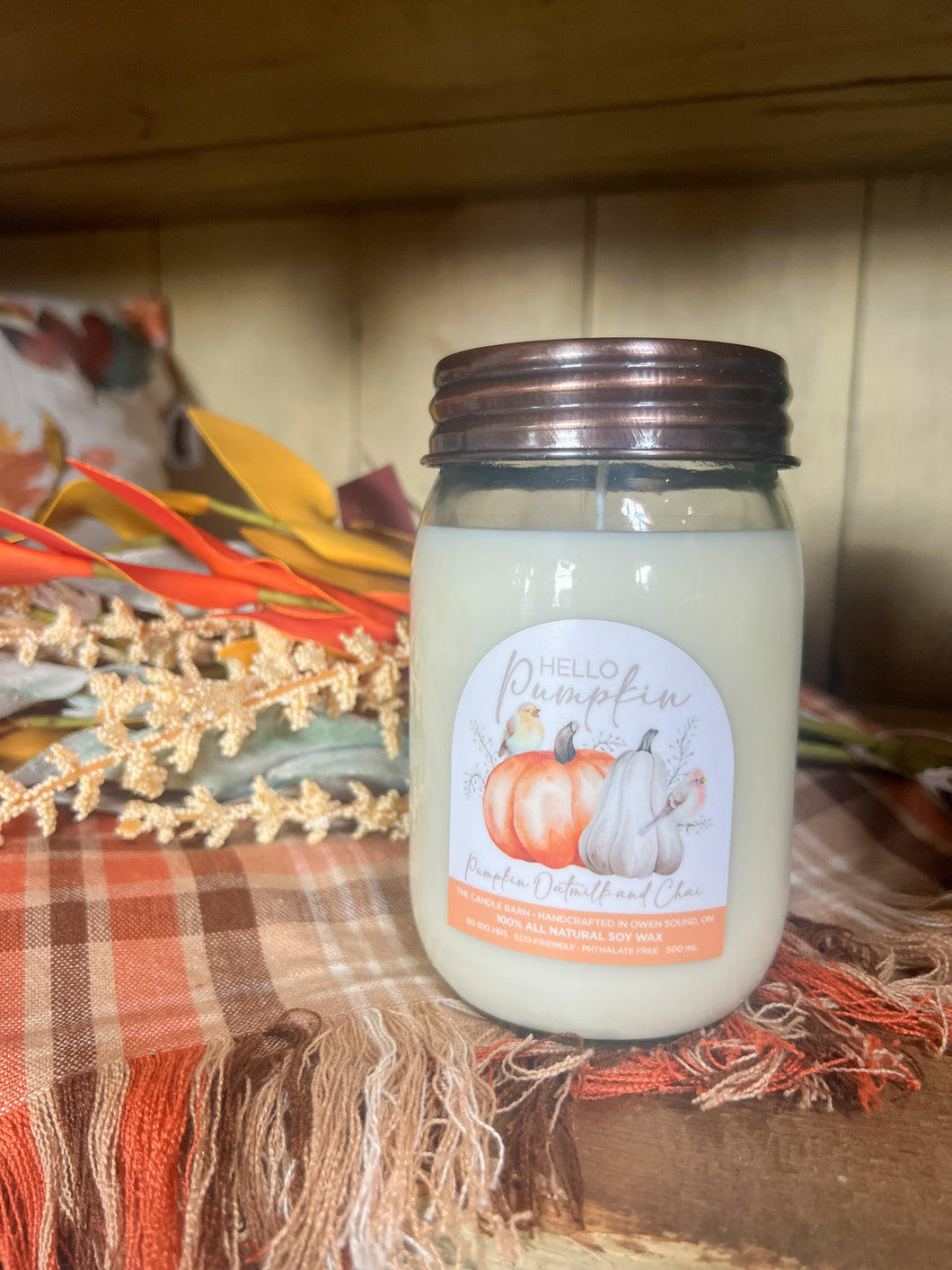 Pumpkin Oatmilk and Chai