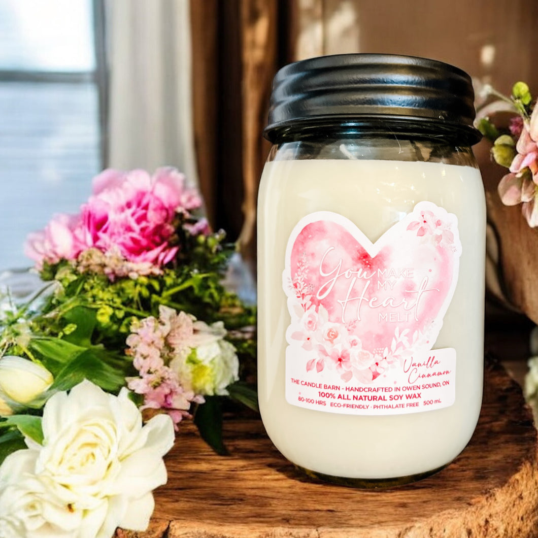 Exclusive Valentines Jar - Vanilla Cinnamon